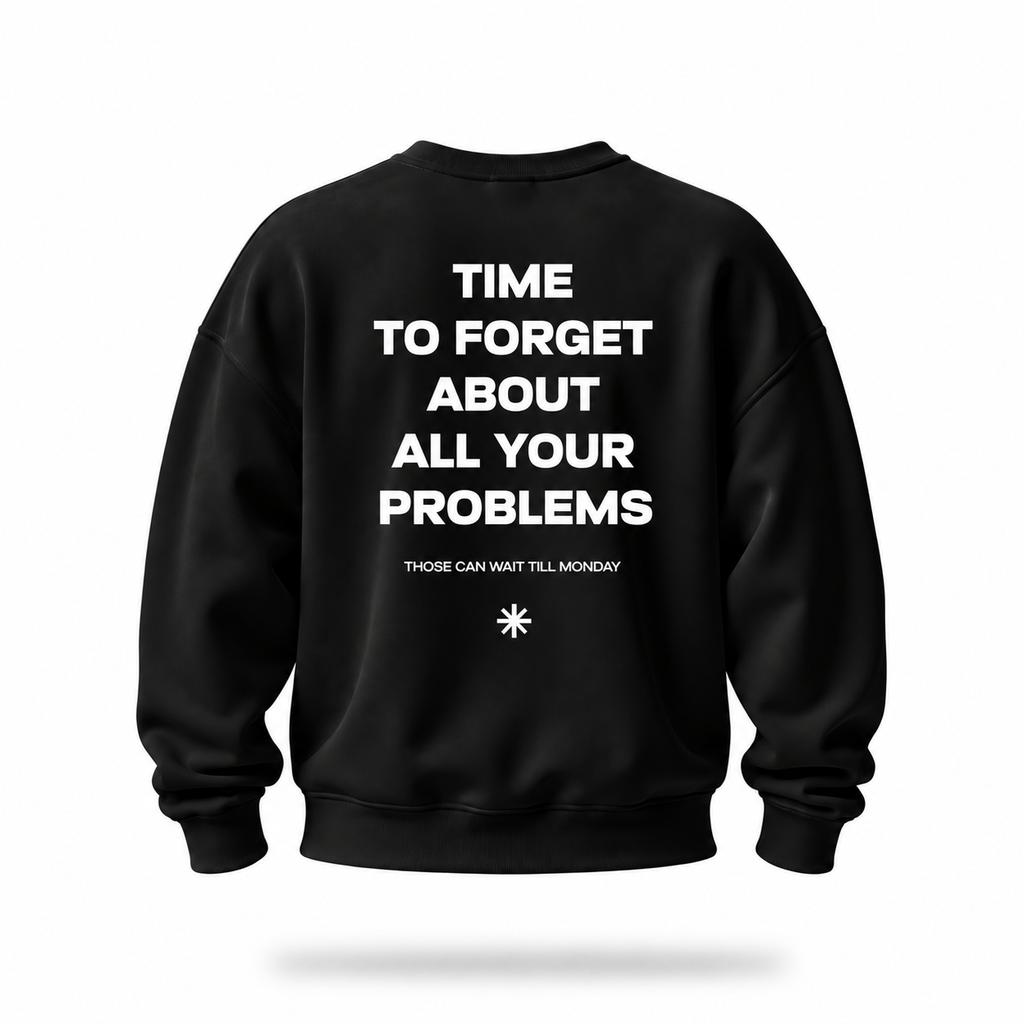 Time to forget | Felpa girocollo