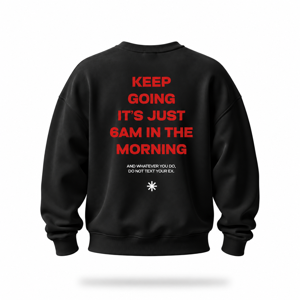 6AM | Felpa girocollo Limited Edition