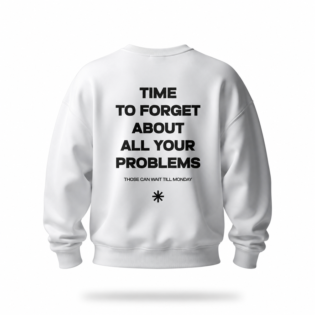 Time to forget | Felpa girocollo