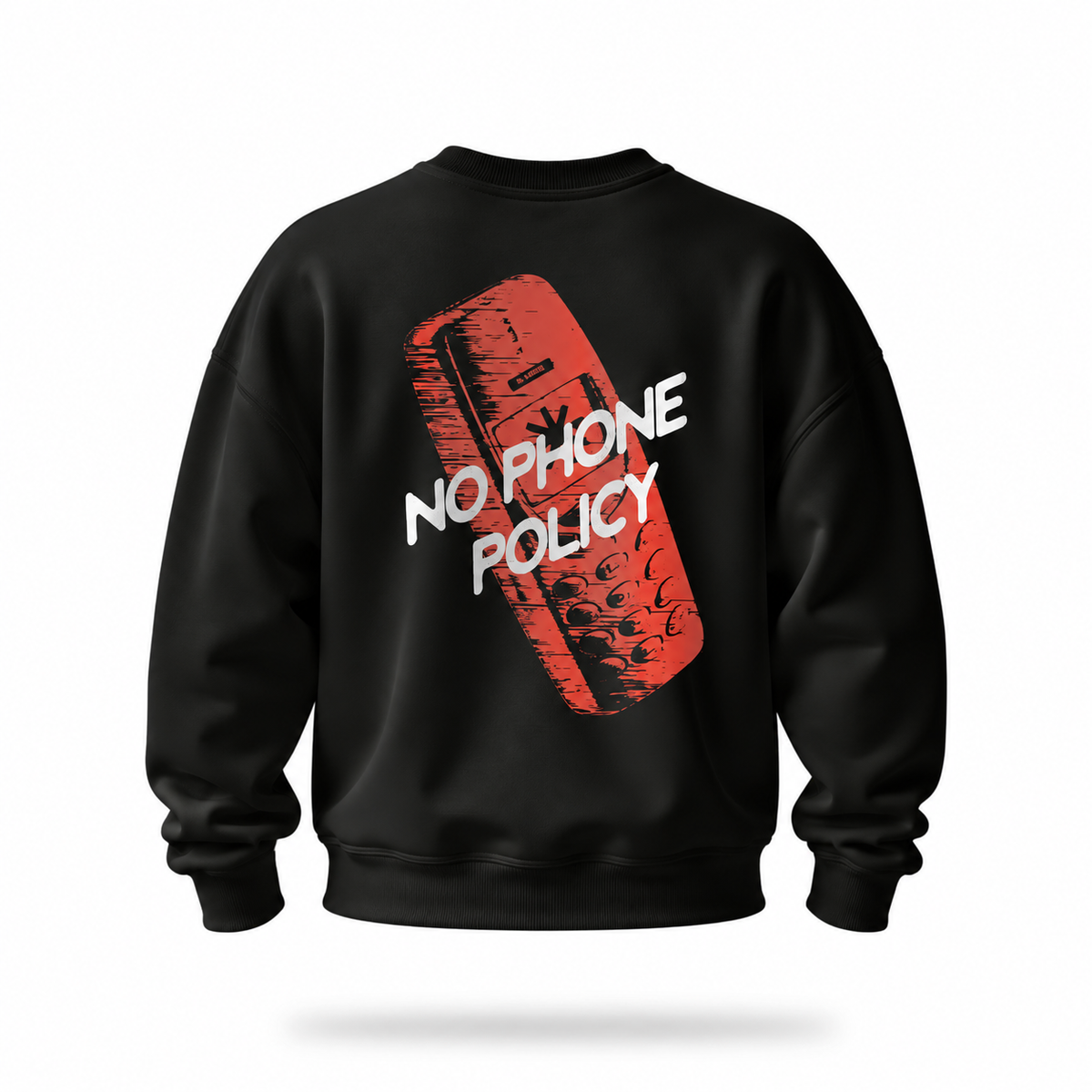 No Phone Policy | Felpa girocollo