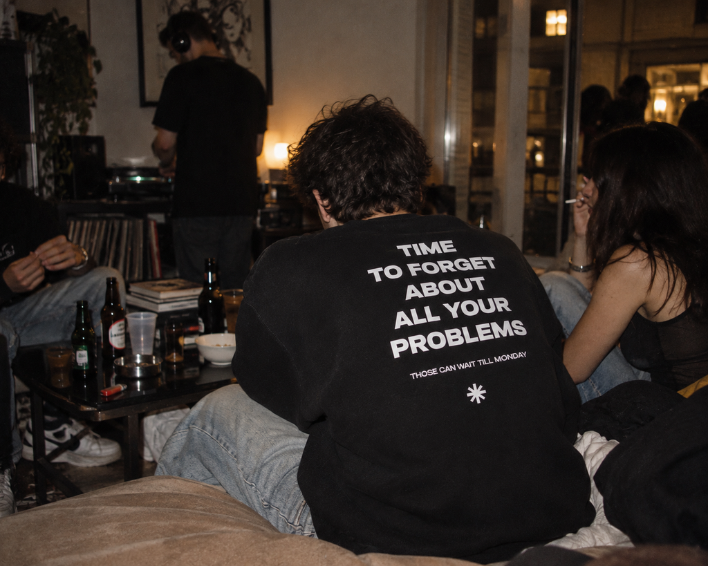 Time to forget | Felpa girocollo