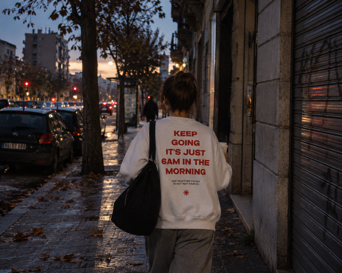 6AM | Felpa girocollo Limited Edition