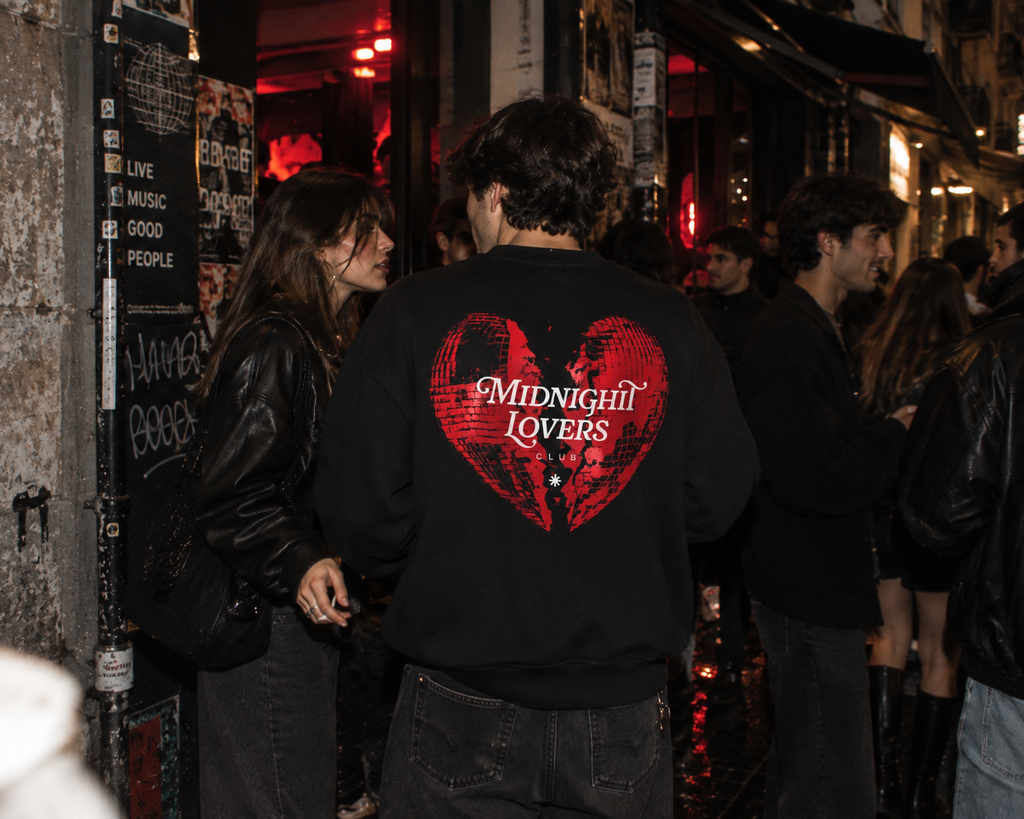 Midnight Lovers | Felpa girocollo