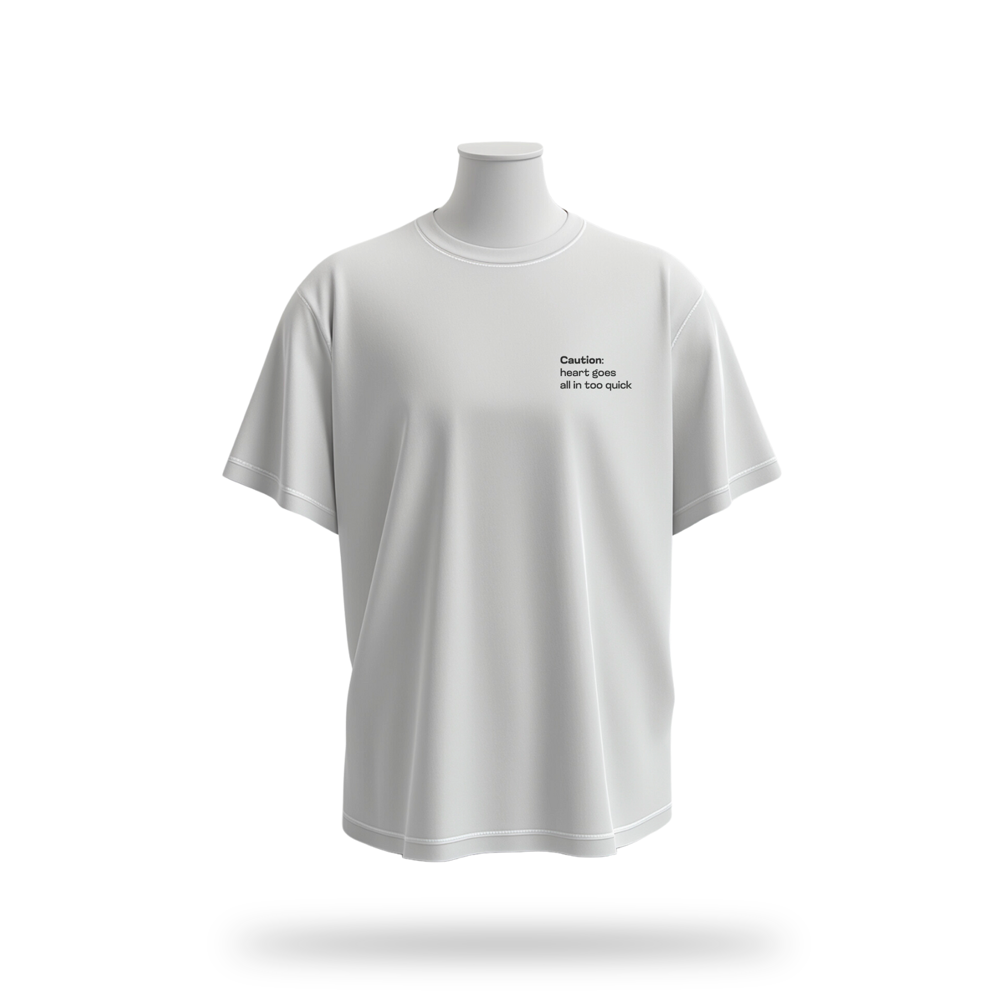 Caution: heart goes all in too quick